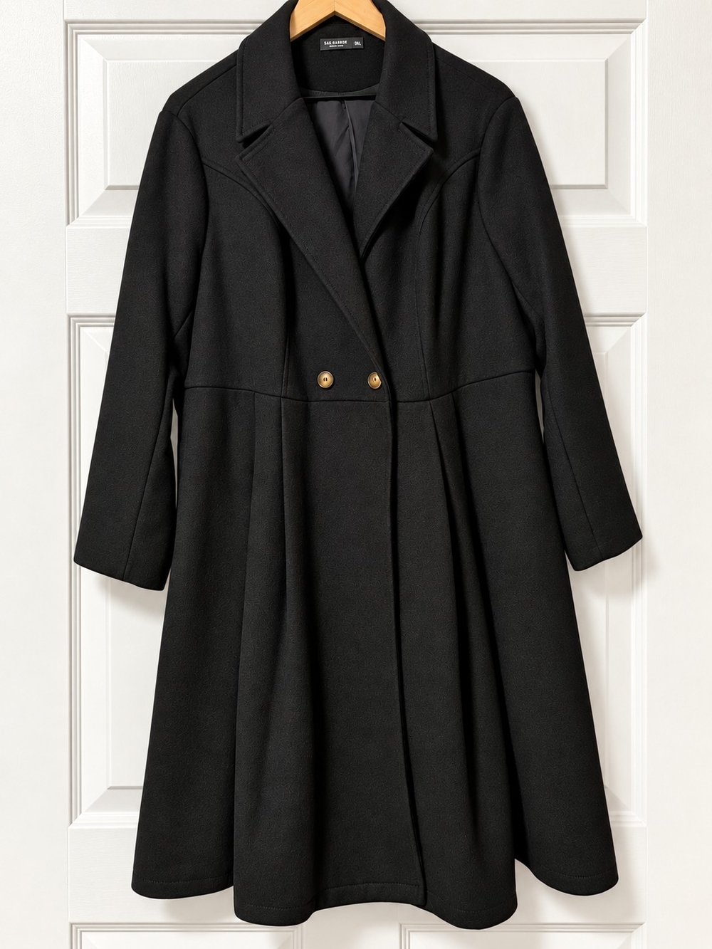 Shein Curve Lightweight Women's Fit & Flare Coat Dress